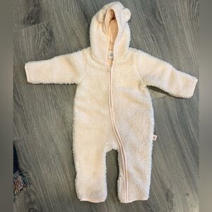 Baby gap pink snow suit